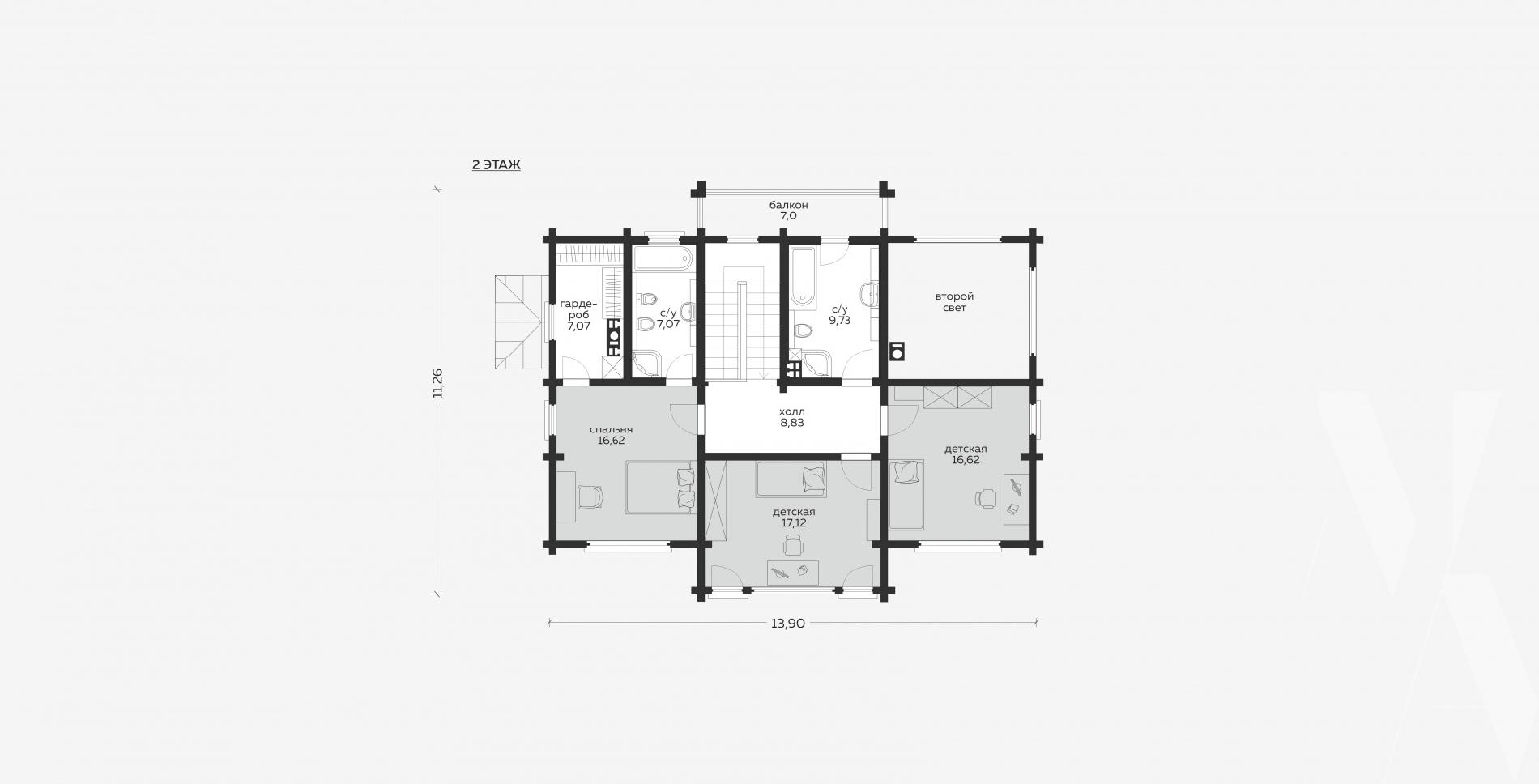 Планировка проекта дома №m-322 m-322_p (2).jpg
